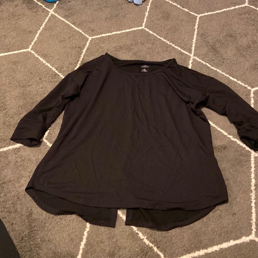St. John’s Bay active 3/4 length sleeve top
